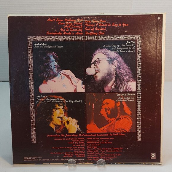 The James Gang ‎~ Passin' Thru (Vinyl, LP 1972) - Picture 4 of 4